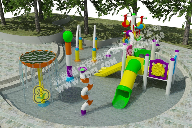 室內水上樂園游樂場滑梯十