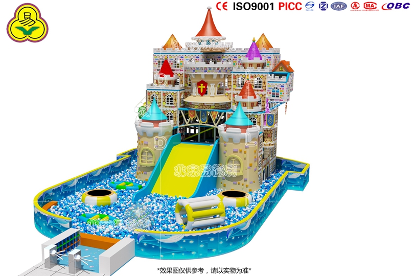 英倫風兒童城堡淘氣堡設(shè)備